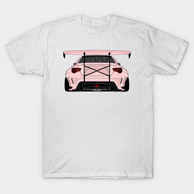 GT86 PINK T-Shirt by VENZ0LIC